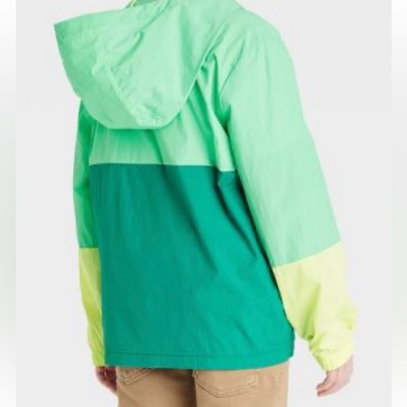 Boys' Popover Anorak Spring Windbreaker Jacket - Cat & Jack - Picture 4 of 7